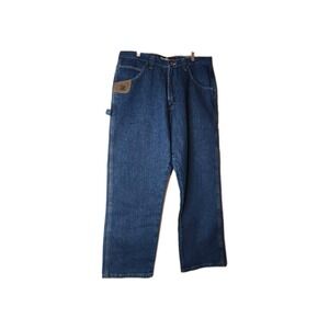 Wrangler Riggs Dura Shield Fleece Lined Straight Leg‎ Jeans Size 36 x 30